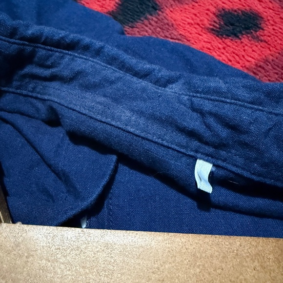 Minimum Navy Short Sleeve Button Up - Picture 3 of 3